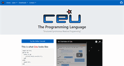 Desktop Screenshot of ceu-lang.org