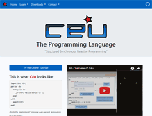 Tablet Screenshot of ceu-lang.org